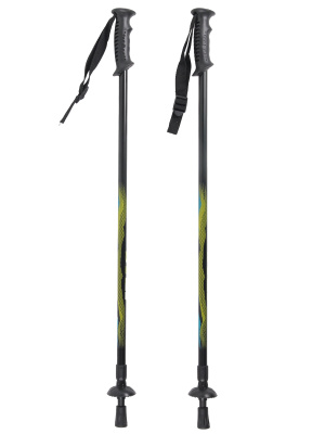 Палки для скандинавской ходьбы Larsen Step 90-135 black