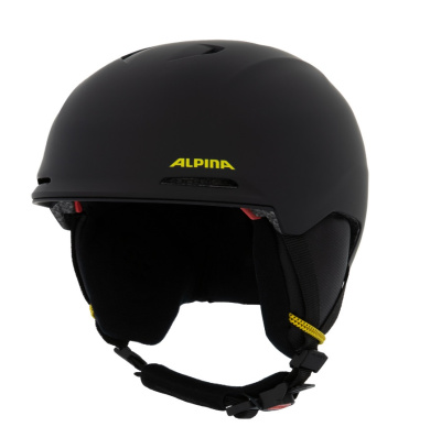 Шлем Alpina Parot Black-Yellow Matt