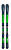 Комплект горных лыж Head 23-24 Shape V4 Sw Amt-Pr+Pr 11 Gw Br 85 [G] black-green