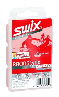 Мазь Swix скольжения Bio Racing Red UR8-6								