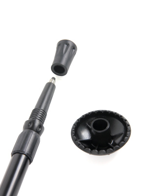 Палки для скандинавской ходьбы Larsen Step 90-135 black