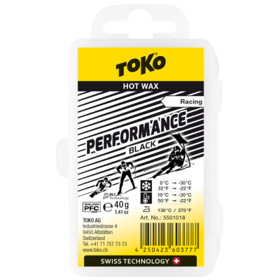 Низкофтористый парафин Toko Performance black (40)