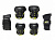 Защита Fila FP Junior black/yellow