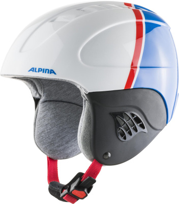 Шлем Alpina Carat White/Red/Blue