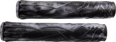Грипсы Ethic Rubber  (Чёрно-прозрачный)