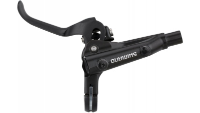 Тормозная ручка Shimano MT501, левая, черная  Тормозная ручка Shimano MT501, левая, черная