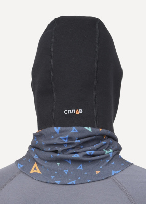 Бандана-капюшон Сплав Power Stretch черный/space