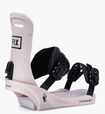 Крепления сноубордические Fix 24-25 January Pink
